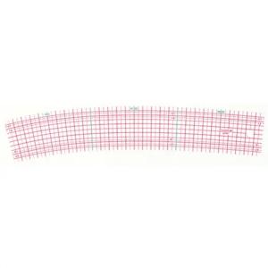 Lot de 2 Règles courbes + 1 mini règle plate  Clover 