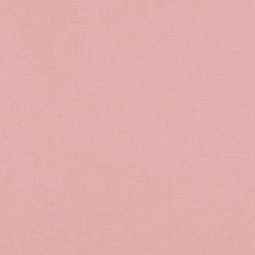 Tissu uni 100% Coton - ROSE PETALE - au mètre 