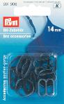 ACCESSOIRES PRYM POUR BRETELLES DE SOUTIEN GORGE PLASTIQUE - Noir