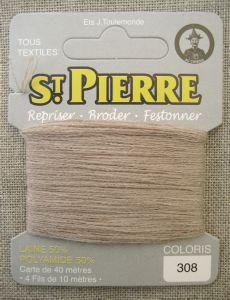 Laine à repriser ST PIERRE - BEIGE CLAIR 308