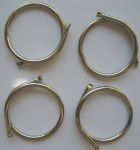 Anneaux brisés 22mm - lot de 100