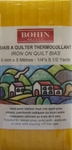 Biais à quilter thermocollant 6mm pièce de 5m Coloris jaune