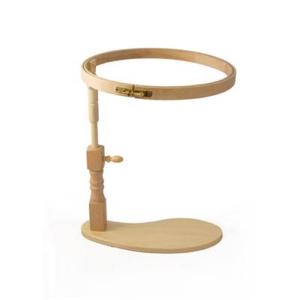 Métier à Broder Sur Pied Réglable – Cadre 80x52 Cm, Hauteur Et Angle Ajustables, En Pin – Idéal Point De Croix, Couture