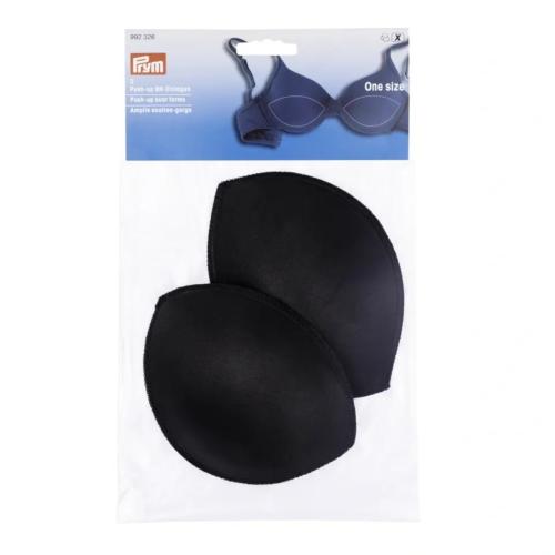 COUSSINETS AMPLIFORMES POUR SOUTIEN GORGE NOIR PRYM - TAILLE M/L