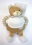 Doudou Hochet à broder - Ourson ECRU - OG00148