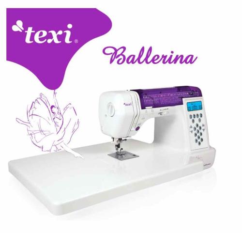 Machine a coudre TEXI BALLERINA avec table d'extension