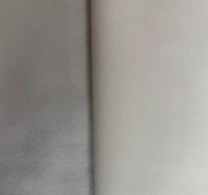 Tissu satin Flanellisé au mètre coloris Blanc - laize 280cm
