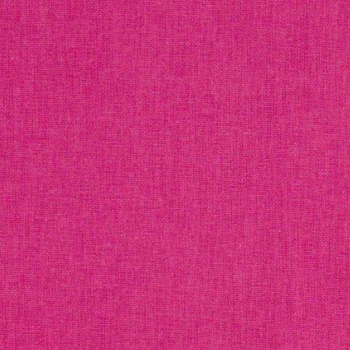 Tissu uni 100% Coton Rose Fuschia Begonia - vendu au mètre ou au 1/2 mètre