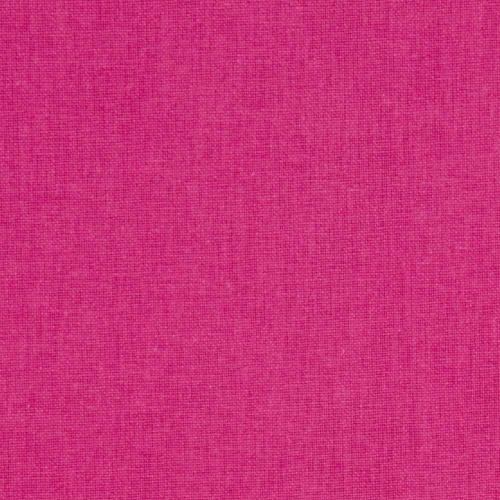 Tissu uni 100% Coton Rose Fuschia Begonia - vendu au mètre ou au 1/2 mètre