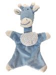 DOUDOU A BRODER DMC GIRAFE - Bleu