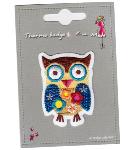 MOTIF THERMOCOLLANT   "hibou"