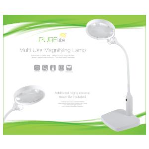 LAMPE LOUPE A USAGE MULTIPLE - PURELITE CFPL33E