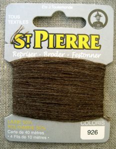 Laine à repriser ST PIERRE - MARRON CLAIR 926