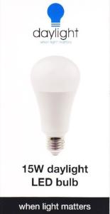 Ampoule LED à vis à économie d'energie Daylight - 15 Watt