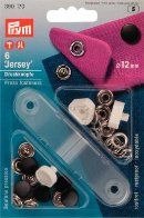 Boutons Pression Jersey 12mm coloris Noir lot de 6 - Prym