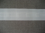 Rufflette pour rideaux 35mm Ecru - Le mètre 