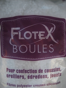 Ouate Flotex en sac de 500grs Polyester