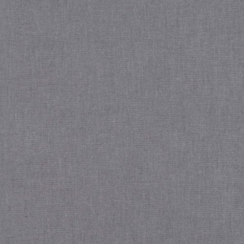 Tissu uni 100% Coton - GRIS FLANELLE - au mètre 