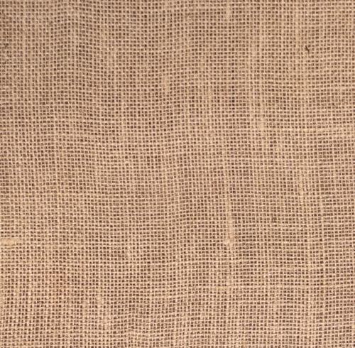 TOILE DE JUTE 100% NATURELLE - au mètre