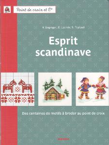 Livres Mango / Esprit scandinave  au point de croix - Editions Mango