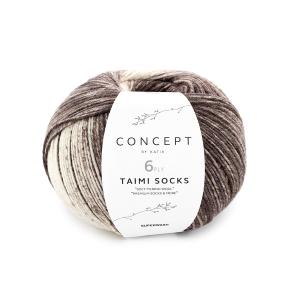 Laine à Tricoter spéciale Chaussette KATIA Taimi Socks en Laine et Polyamide