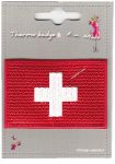 MOTIF THERMOCOLLANT   "Drapeau Suisse"