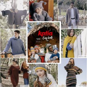 Catalogue Katia n°9 Easy Knits -Spécial Débutant