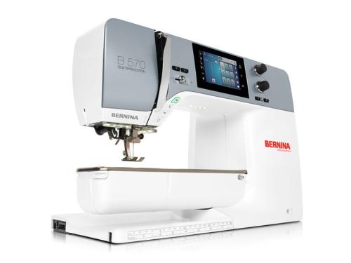 Machine à Coudre BERNINA  B570 QE ( Module Broderie en Option ! )