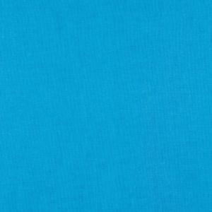 Tissu uni 100% Coton - BLEU CARAIBES - au mètre 