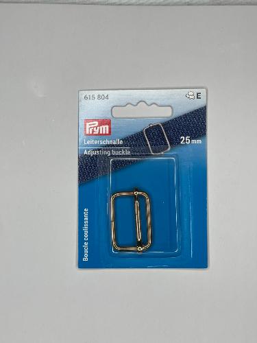 Boucle coulissante en métal or 25 mm Plusieurs tailles - PRYM