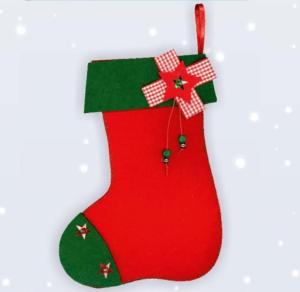 KIT CREATION CHAUSSETTE DE NOEL EN FEUTRINE