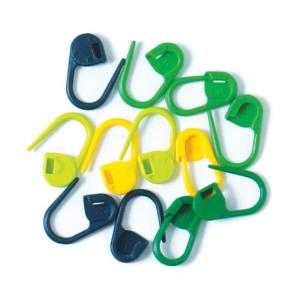 Marqueurs de points KnitPro Locking Stitch Markers - Lot de 30