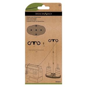 PORTE CONE DOUBLE POUR MACHINE A COUDRE - MILWARD 
