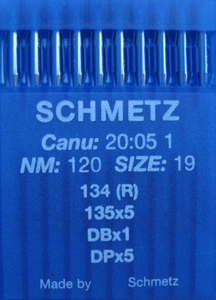 Aiguille talon rond Schmetz pour machine à coudre Industrielle 134 ( R ) - Taille n°140