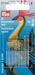 AIGUILLES A BRODER PRYM  - ASSORTIMENT  N°3 à 9 