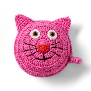 CENTIMÈTRE ENROULEUR CROCHETÉ 150cm Forme "CHAT" PRYM LOVE  