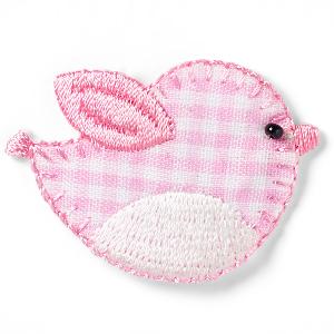 MOTIF ECUSSON THERMOCOLLANT OISEAU