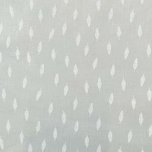 Tissu Faux uni Plumes - Gris clair - 100% Coton -  au mètre
