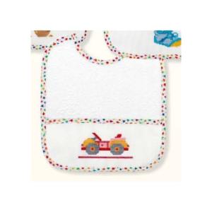KIT BAVOIR A BRODER AVEC SCHEMA DE BRODERIE + FILS + AIGUILLE