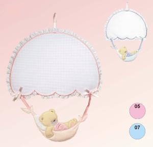 KIT COUSSIN DE PORTE A BRODER POUR CHAMBRE D'ENFANT + ABECEDAIRE - coloris au  choix