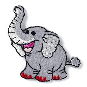 MOTIF ECUSSON THERMOCOLLANT ELEPHANT