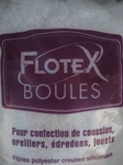 Ouate Flotex en sac de 500grs Polyester