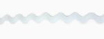 Serpentine 9mm BLANC polyester - le metre 