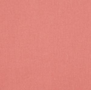 Tissu uni 100% Coton CORAIL- vendu au mètre ou au 1/2 mètre