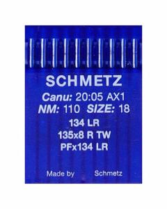 Aiguille talon rond Schmetz pour machine à coudre Industrielle 134 (LR) - Taille n°110 - CUIR