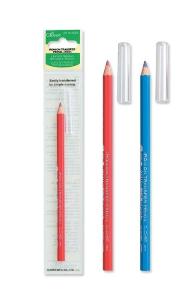 Crayon transfert thermique  Clover Coloris Rouge ou Bleu