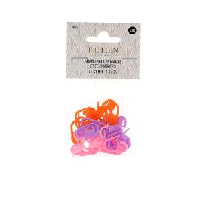 Marqueurs de maille pour tricot forme Cadenas BOHIN - Lot de 30 