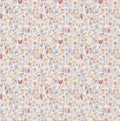 TISSU 100% COTON  IMPRIME  FLEURS au mètre