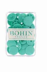 BOUTONS PRESSIONS MAGIQUES SANS PINCE - Vert 13mm BOHIN