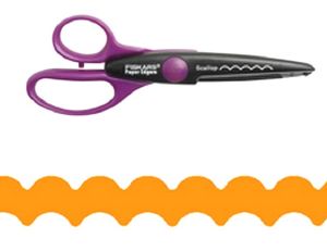 Ciseaux cranteurs papier FISKARS 16cm